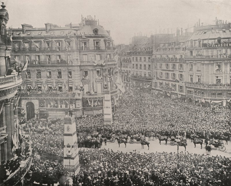 Paris : Réception des Russes au Club Militaire - French Photographer