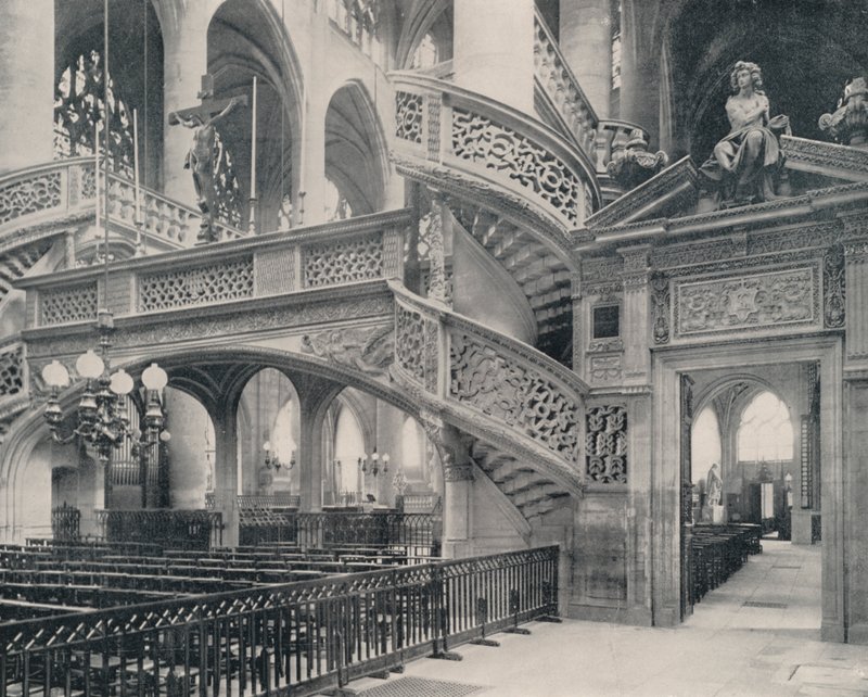 Paris : Section du Chœur à Saint-Étienne-du-Mont - French Photographer