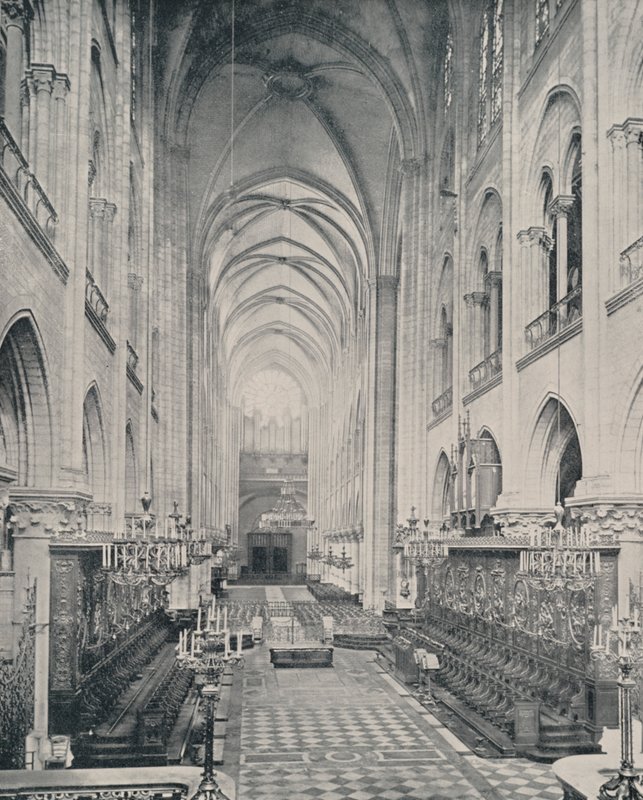Paris : Intérieur de la Cathédrale Notre-Dame - French Photographer
