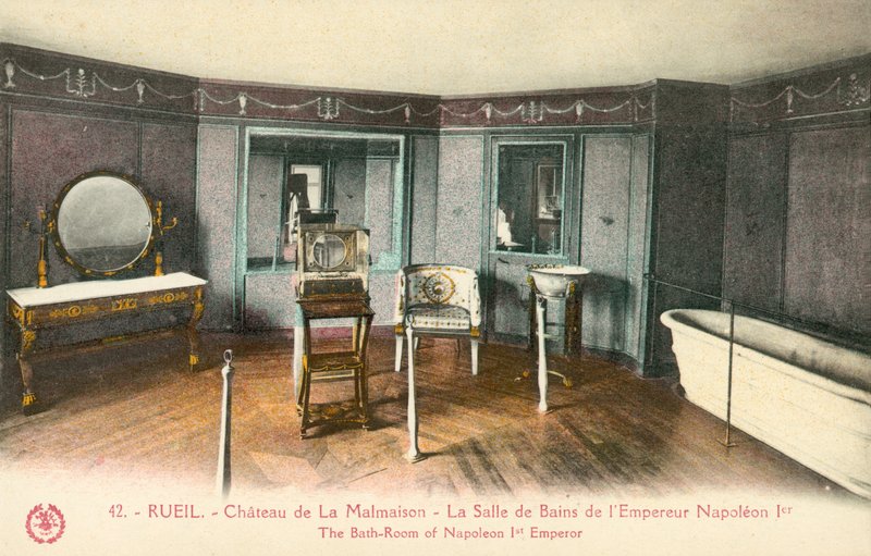 Rueil, Château De La Malmaison, Salle De Bain de Napoléon I - French Photographer