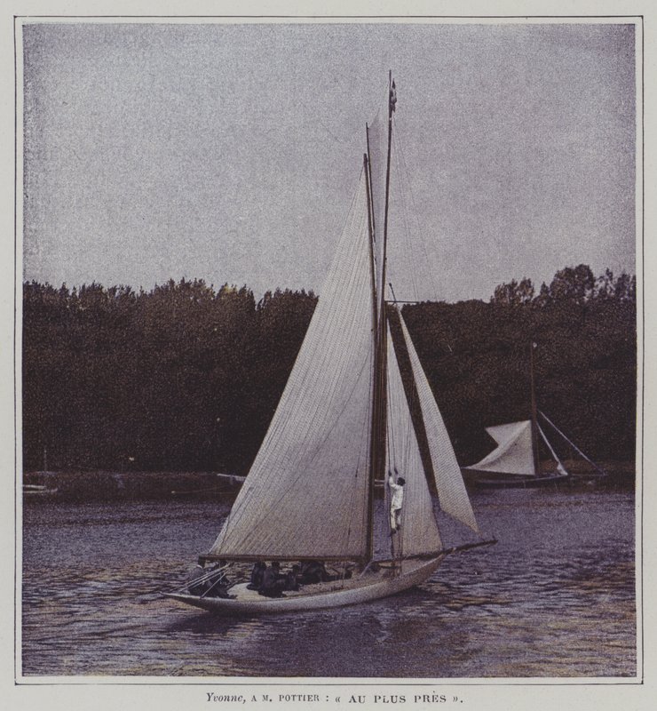 Voilier sur la Seine - French Photographer