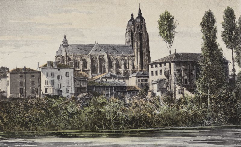 Saint-Nicolas-de-Port, Église, Façade latérale Nord - French Photographer