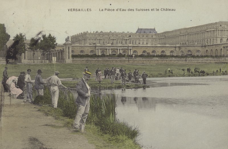 Versailles, pêche dans La Pièce d