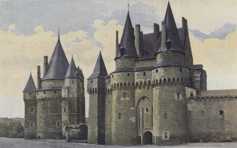 Vitré, Château, Côté de la place - French Photographer