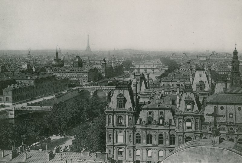 Vue des sept Ponts prise de Saint-Gervais (photogravure) - French Photographer