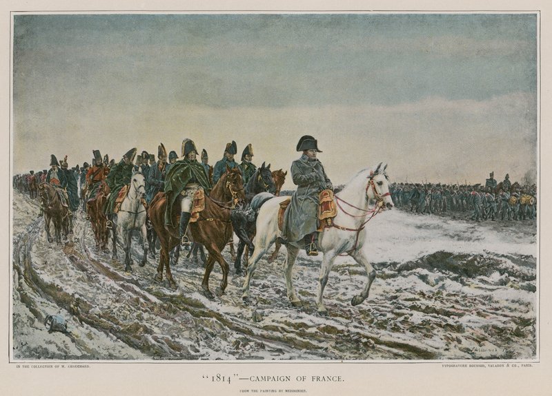 1814 - Campagne de France - French School