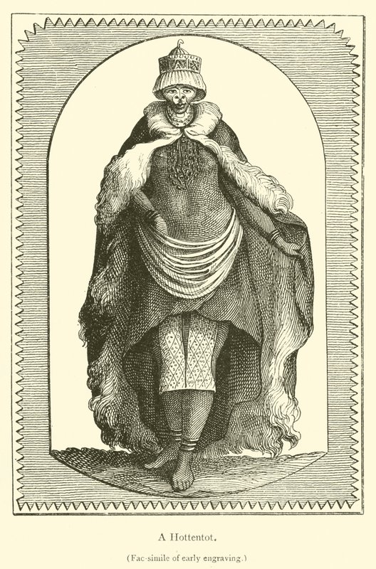 Un Hottentot - French School