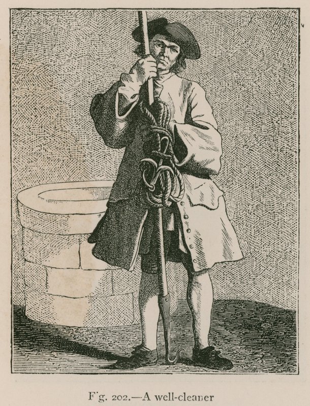 Un nettoyeur de puits - French School