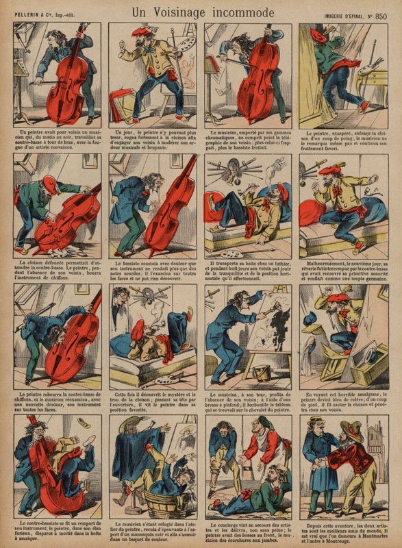 Une dispute entre voisins - French School