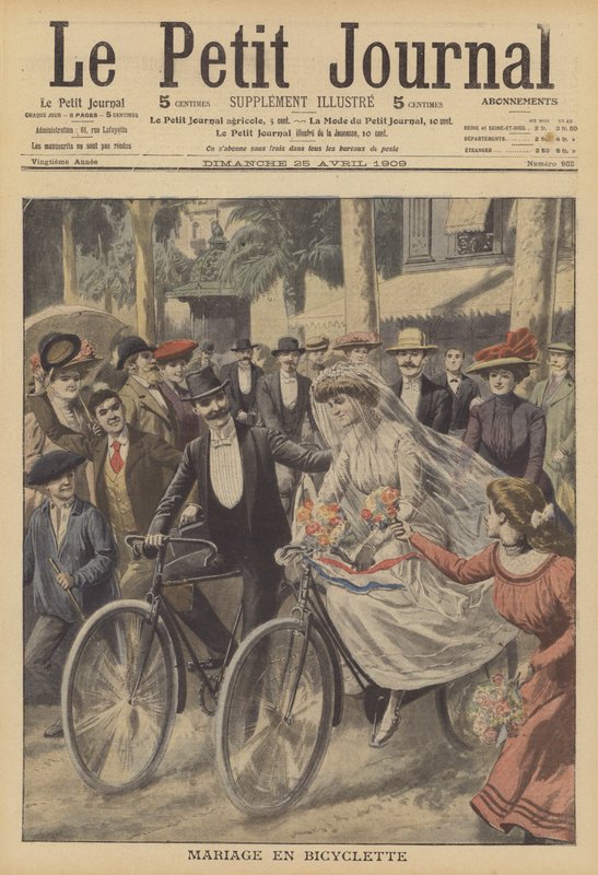 Un mariage à vélo à Nice - French School