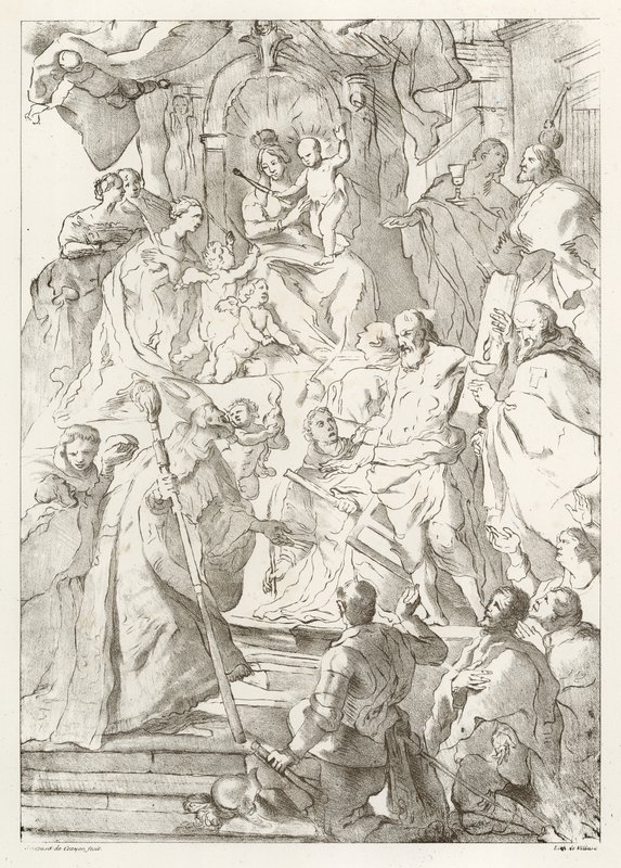 Adoration de la Vierge et de l