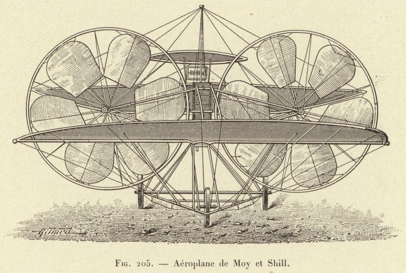 Aéroplane de Moy et Shill - French School