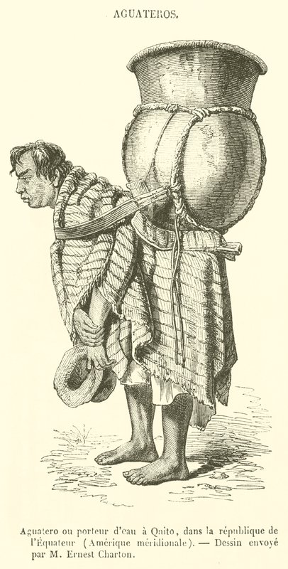 Aguatero ou porteur d