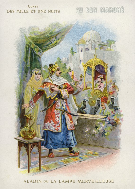 Aladin et la lampe magique - French School