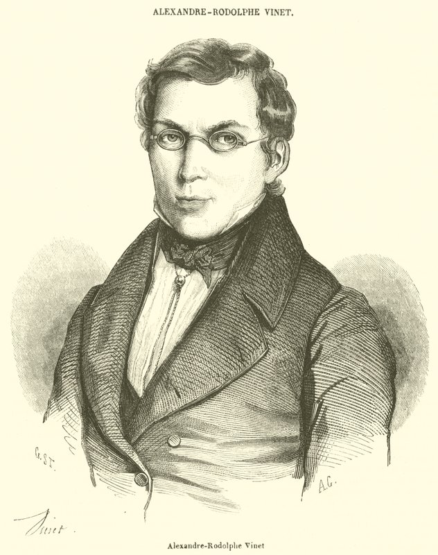 Alexandre-Rodolphe Vinet (gravure) - French School