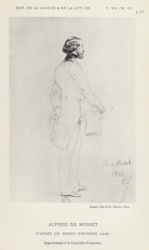 Alfred de Musset - French School