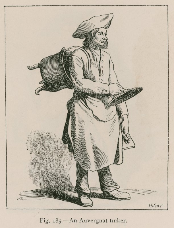 Un rétameur auvergnat - French School