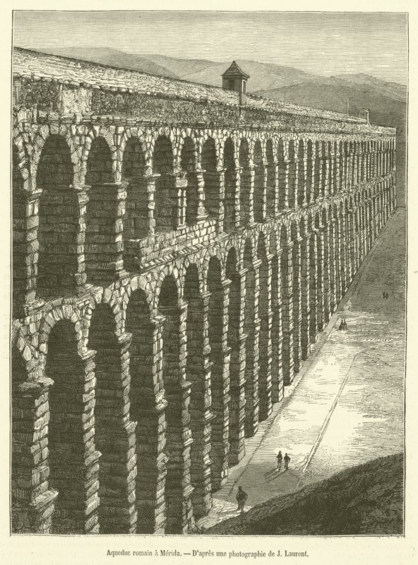 Aqueduc romain à Mérida - French School