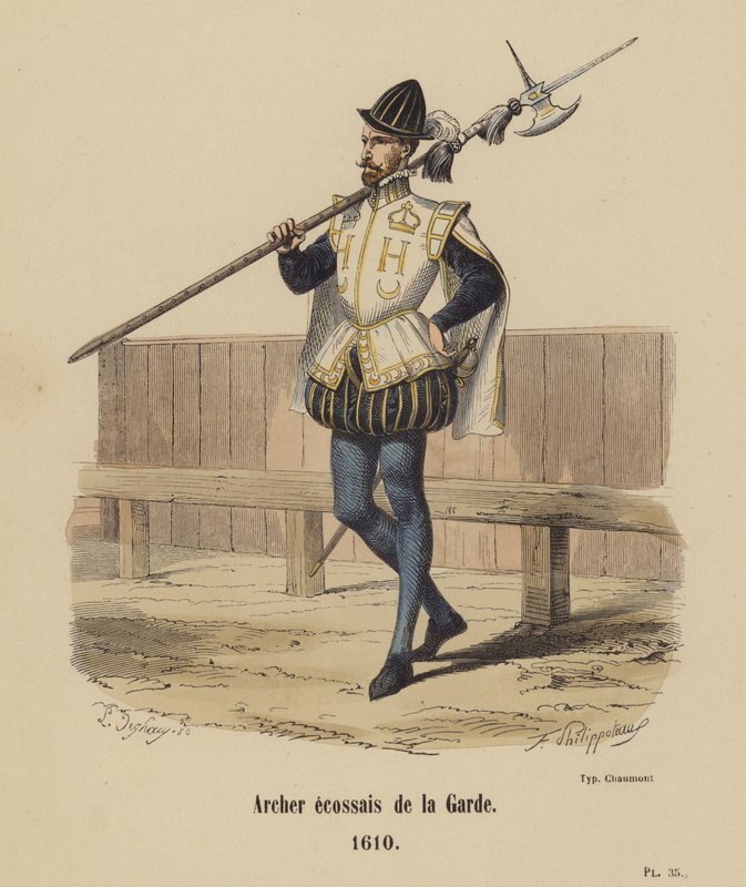 Archer écossais de la Garde - French School