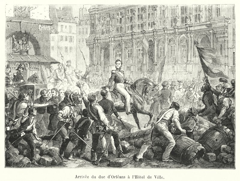 Arrivée du duc d