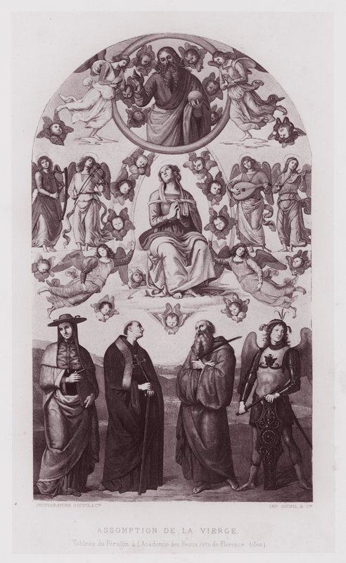 Assomption De La Vierge, Tableau du Pérugin à l