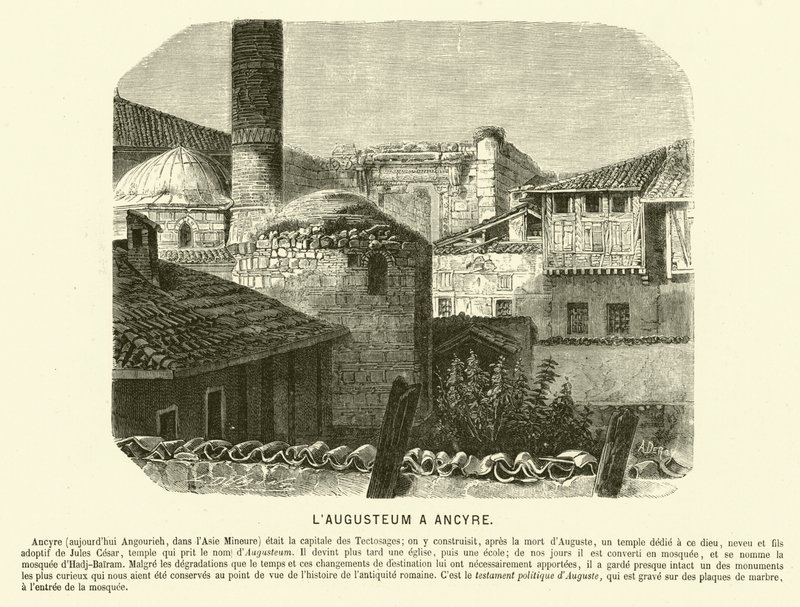 Augusteum, Temple d