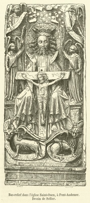 Bas-relief dans l