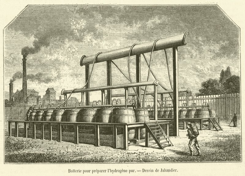 Batterie pour préparer l