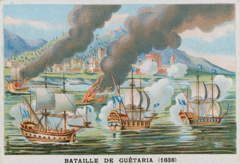 Bataille de Guetaria, 1638 - French School