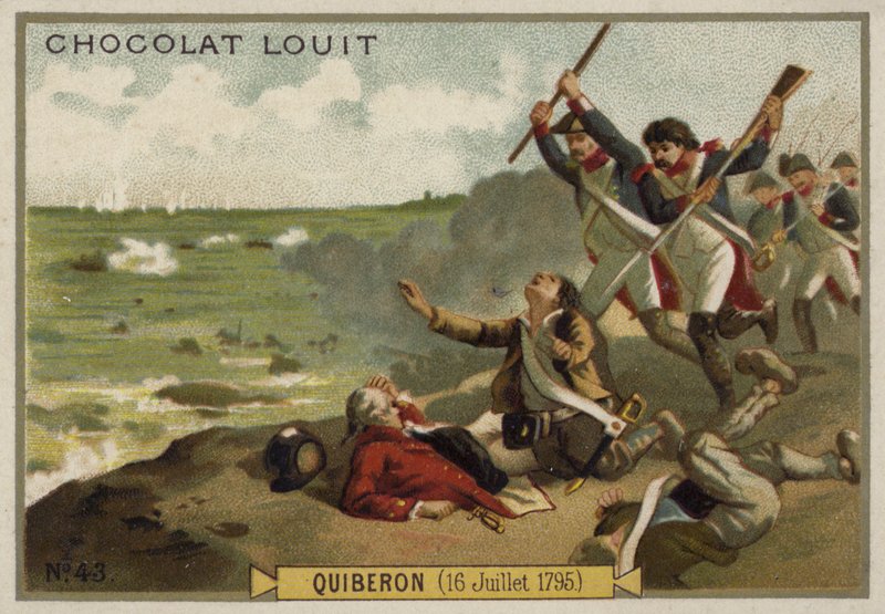 Bataille de Quiberon, Guerres révolutionnaires françaises, 16 juillet 1795 - French School