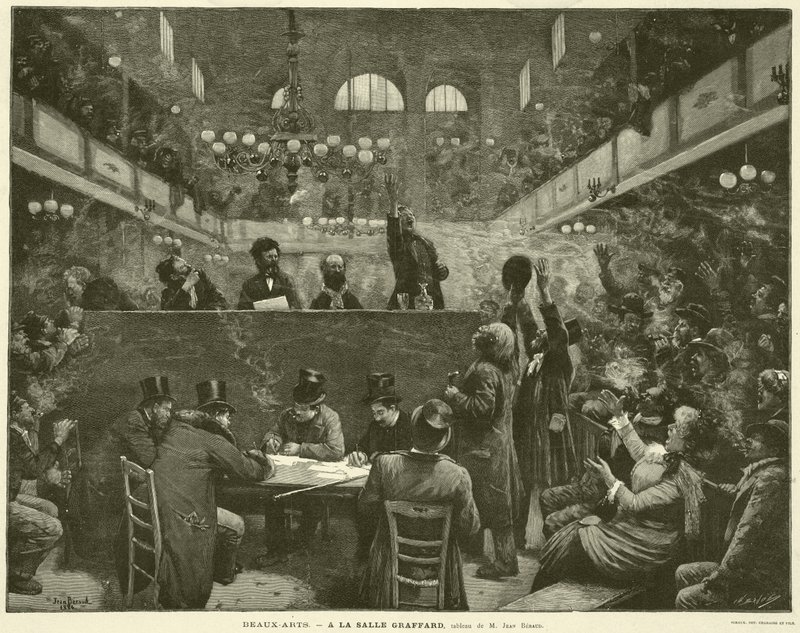 Beaux-Arts, A la Salle Graffard - French School