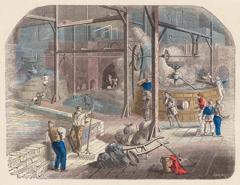 Fabrication de bière - French School