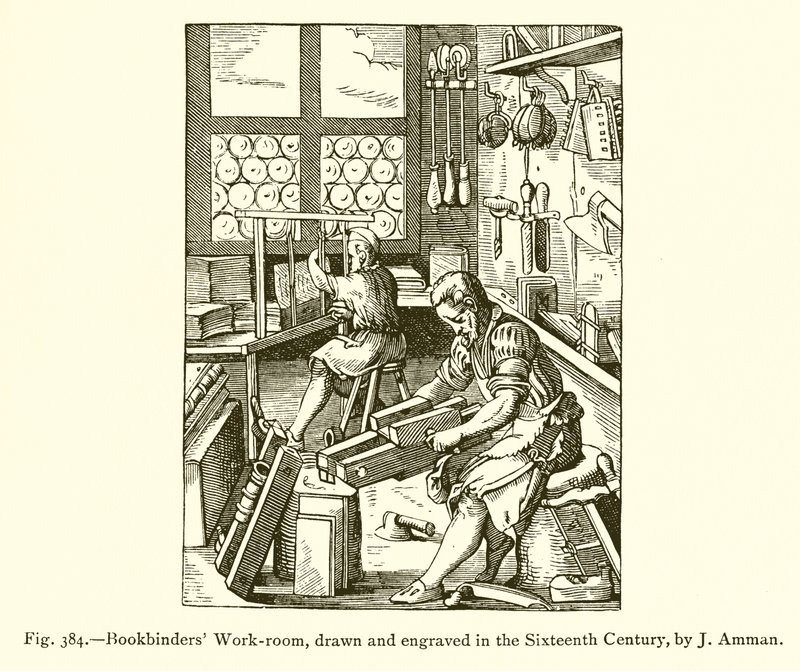 Atelier de relieur - French School