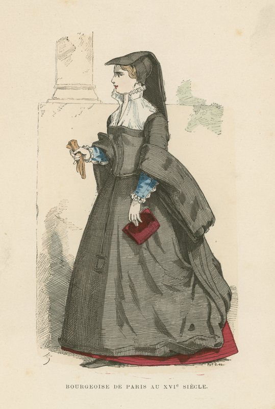 Bourgeoise parisienne, XVIe siècle - French School