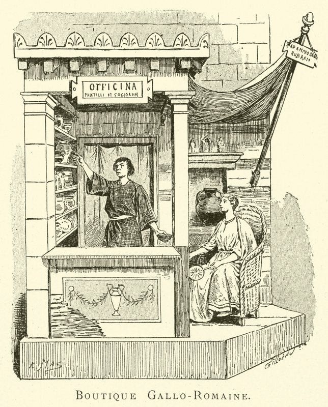 Boutique gallo-romaine - French School