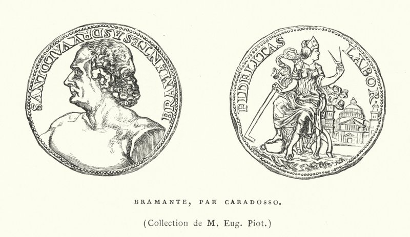 Médaille portrait en bronze de l