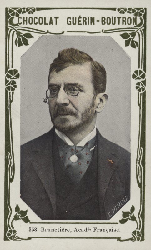 Brunetière, Académie Française - French School