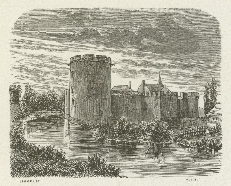 Château de Ham, France - French School