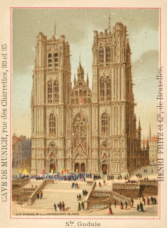 Cathédrale Saint-Michel et Sainte-Gudule, Bruxelles - French School