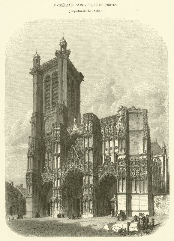 Cathedrale Saint-Pierre de Troyes, Departement de l