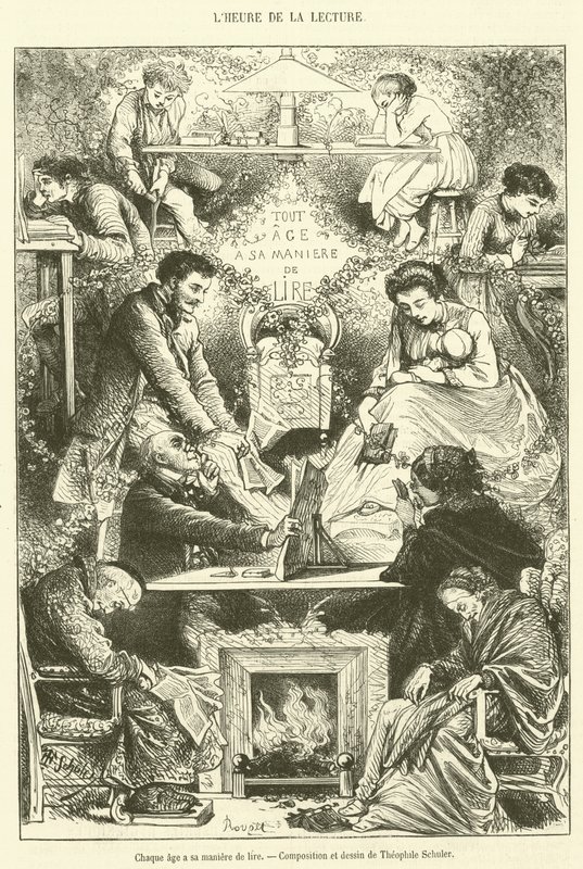 Chaque âge a sa manière de lire - French School