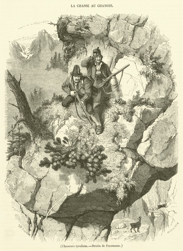 Chasseurs tyroliens - French School