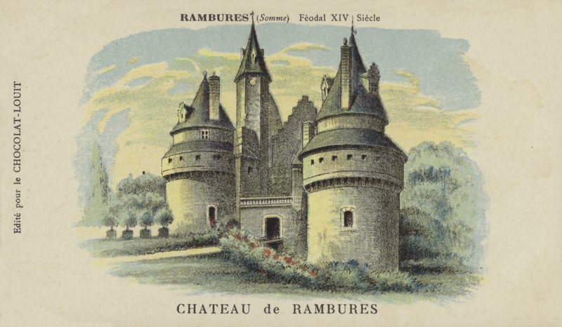 Château de Rambures, Rambures, Somme - French School