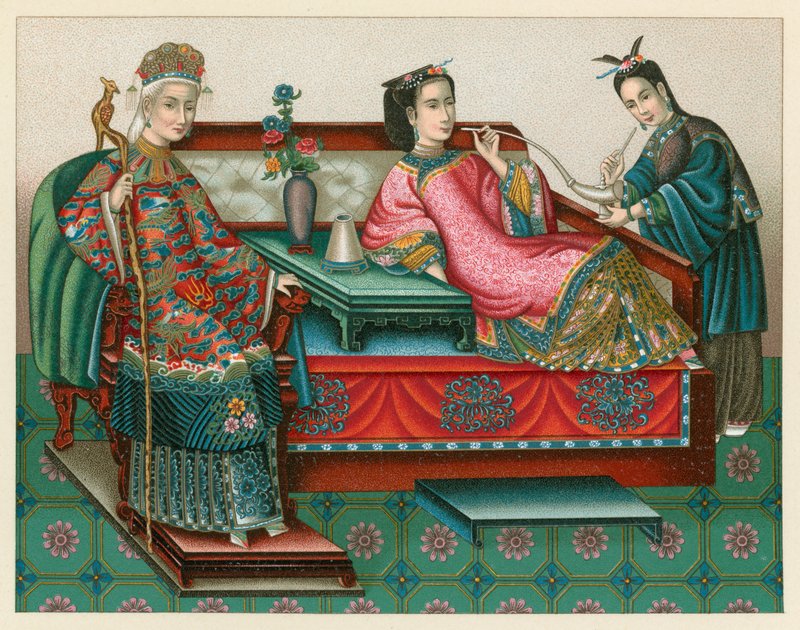 Costume chinois - French School