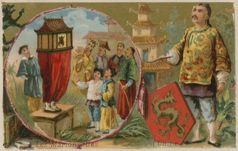 Marionnettes chinoises - French School