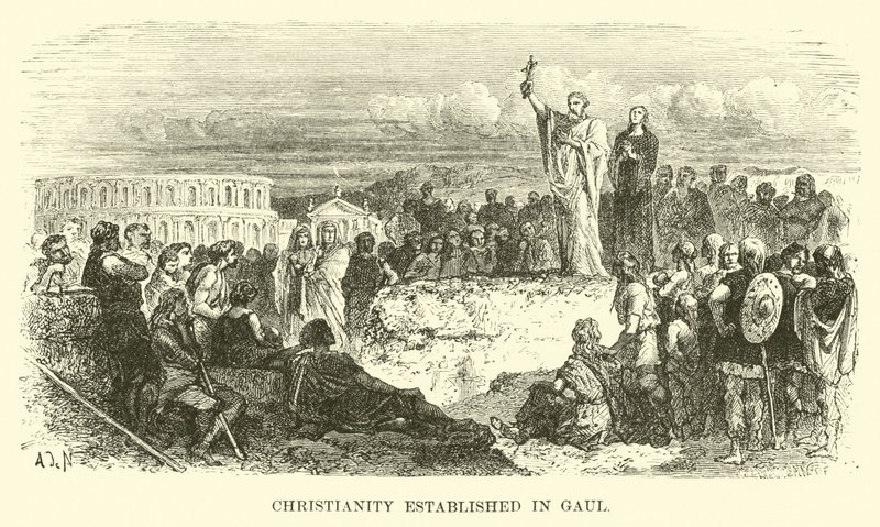 Le christianisme établi en Gaule - French School