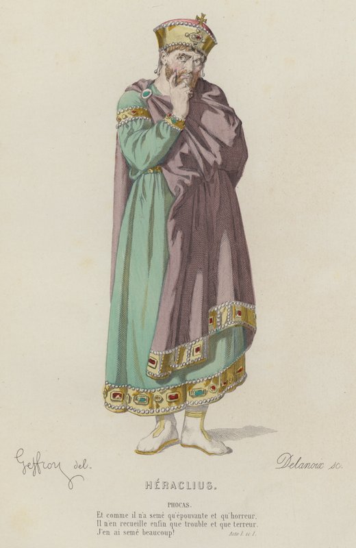 Corneille, Héraclius, Acte I, Scène I - French School