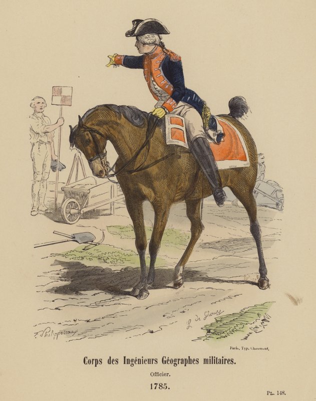 Corps des Ingénieurs Géographes militaires, Officier - French School