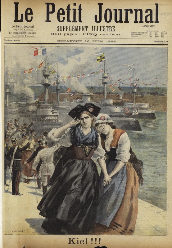 Couverture de Le Petit Journal, 16 juin 1895 - French School