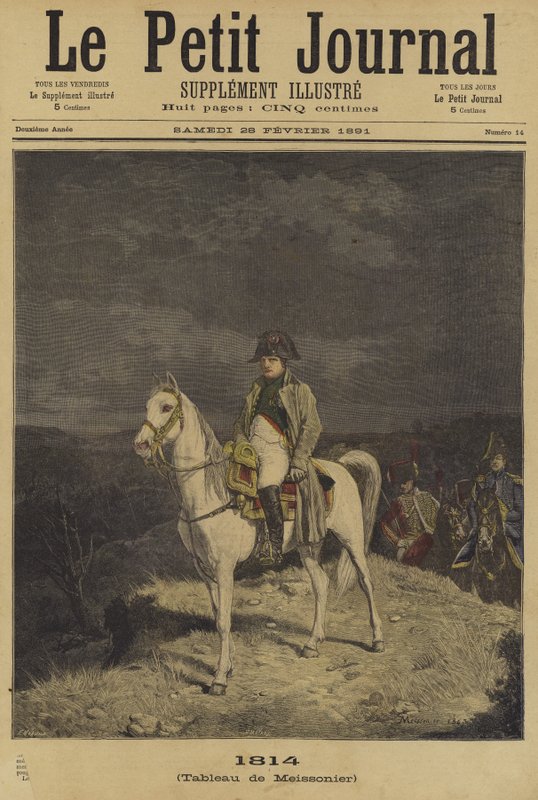Couverture du Petit Journal, 28 février 1891 - French School
